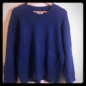 Madewell blue sweater